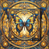 Puzzle brillant de papillon brillant 1000 pièces