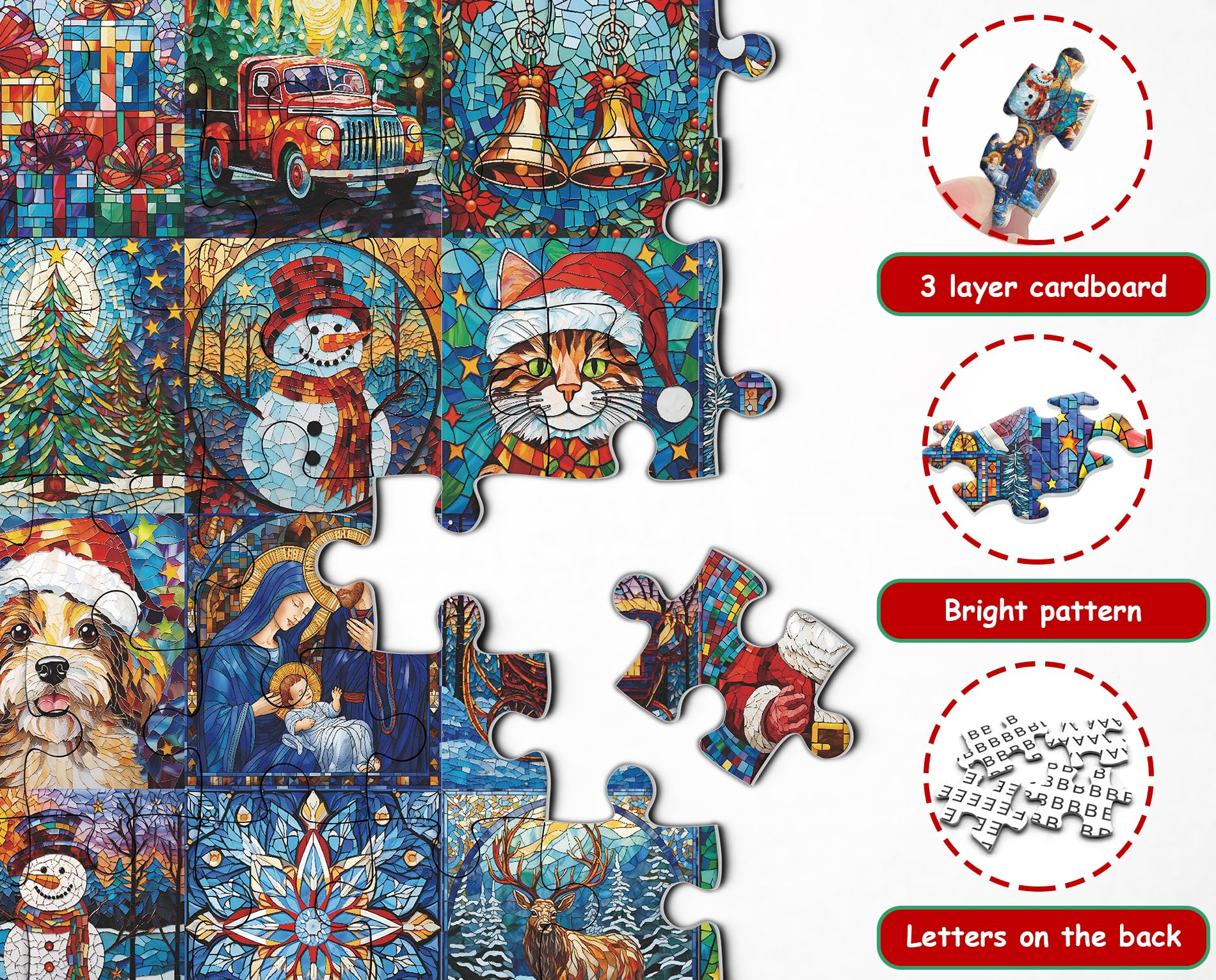 Teso di Natale puzzle puzzle 1000 pezzi