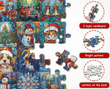 Teso di Natale puzzle puzzle 1000 pezzi