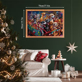 Parco divertimenti natalizi puzzle dogsaw puzzle 1000 pezzi