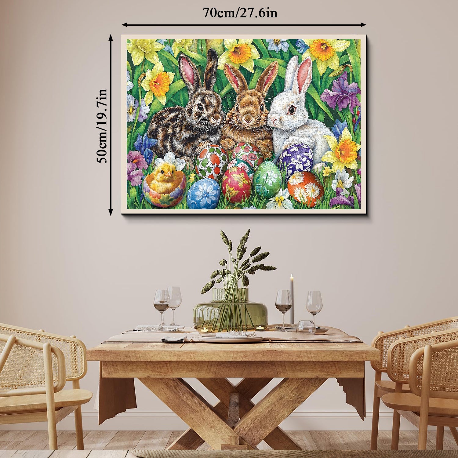 Coniglio Paradiso puzzle puzzle 1000 pezzi