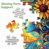 Puzzle puzzle solare lunare 1000 pezzi
