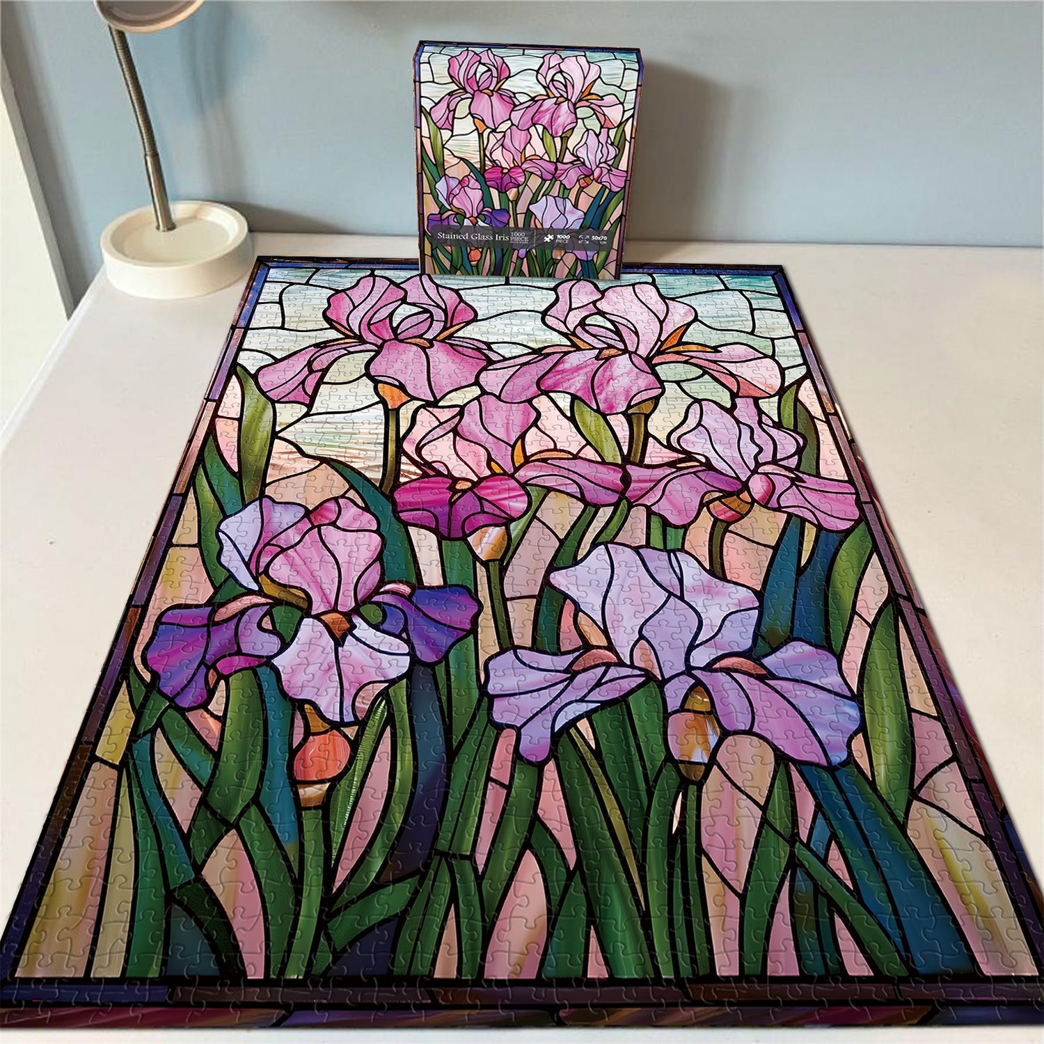 Tache-verre Iris Puzzle 1000 pièces