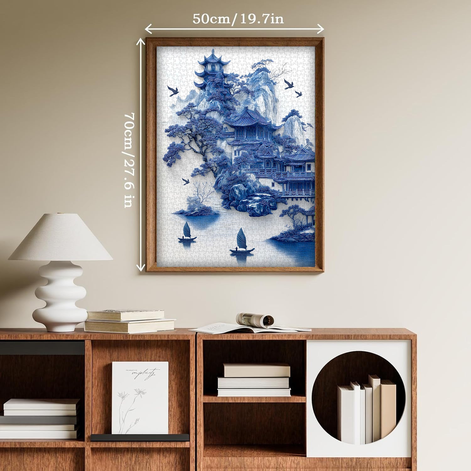 Puzzle Sérénité bleue 1000 pièces