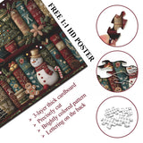 Weihnachts -Stickerei Regal Puzzle 500 Stücke