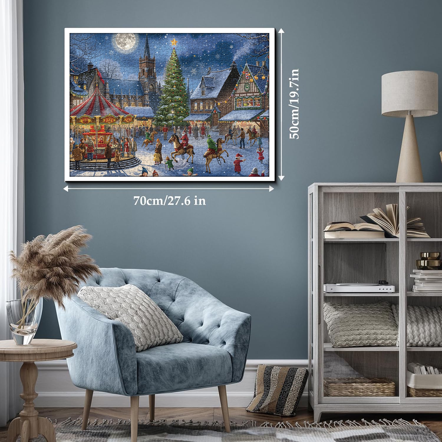 Puzzle Nuit de Noël 1000 pièces