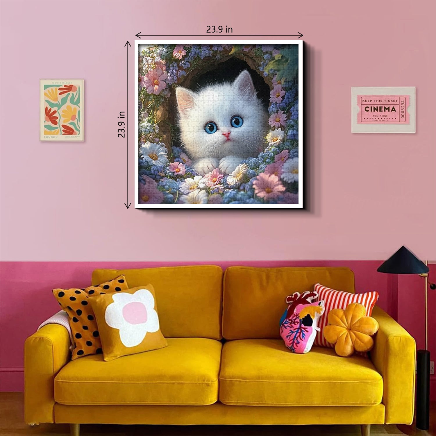 Puzzle floreale Hideaway 1000 pezzi