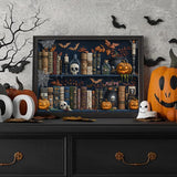 Nights spooky bookshelf notti puzzle 1000 pezzi