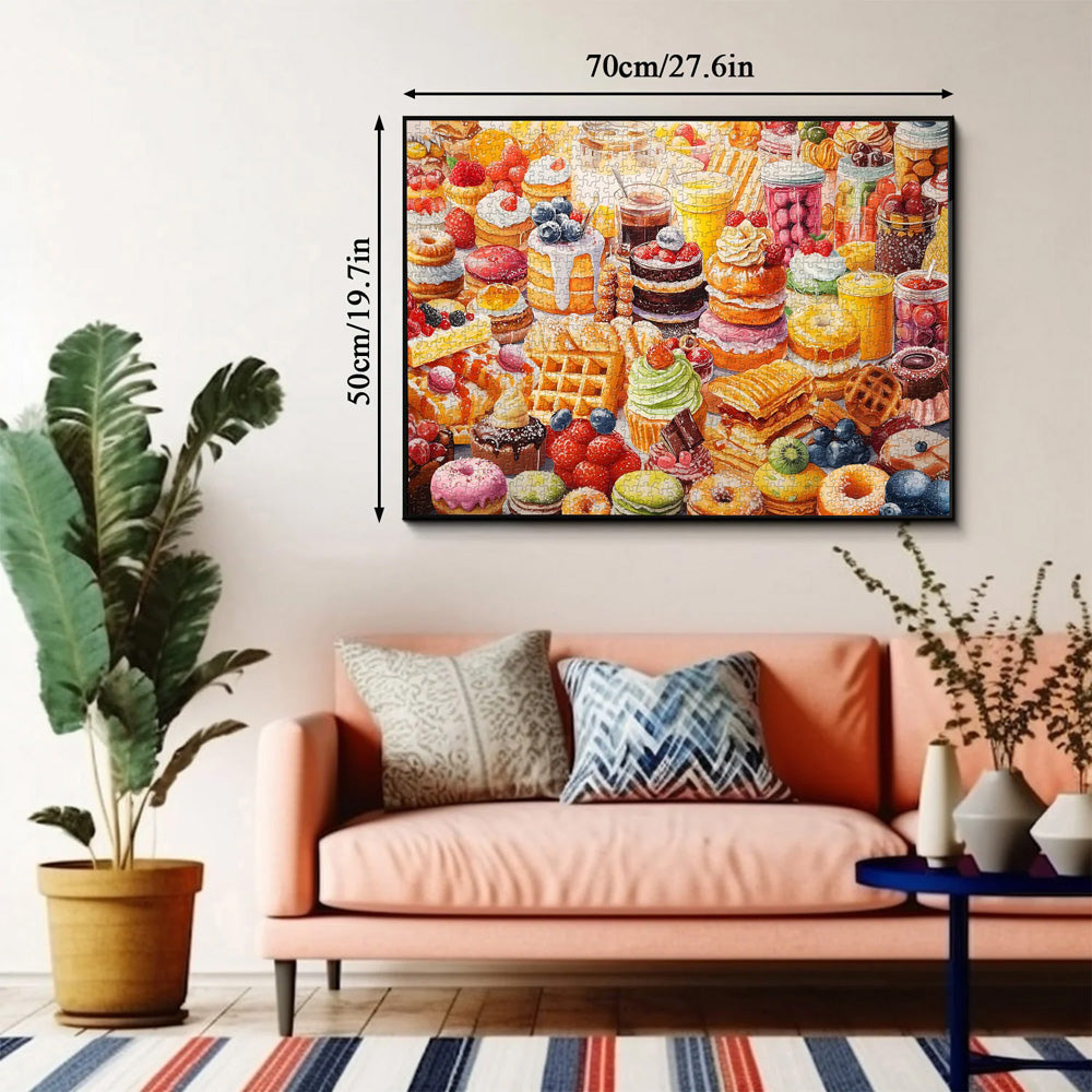 Sweet Feast Jigsaw Puzzle 1000 pezzi