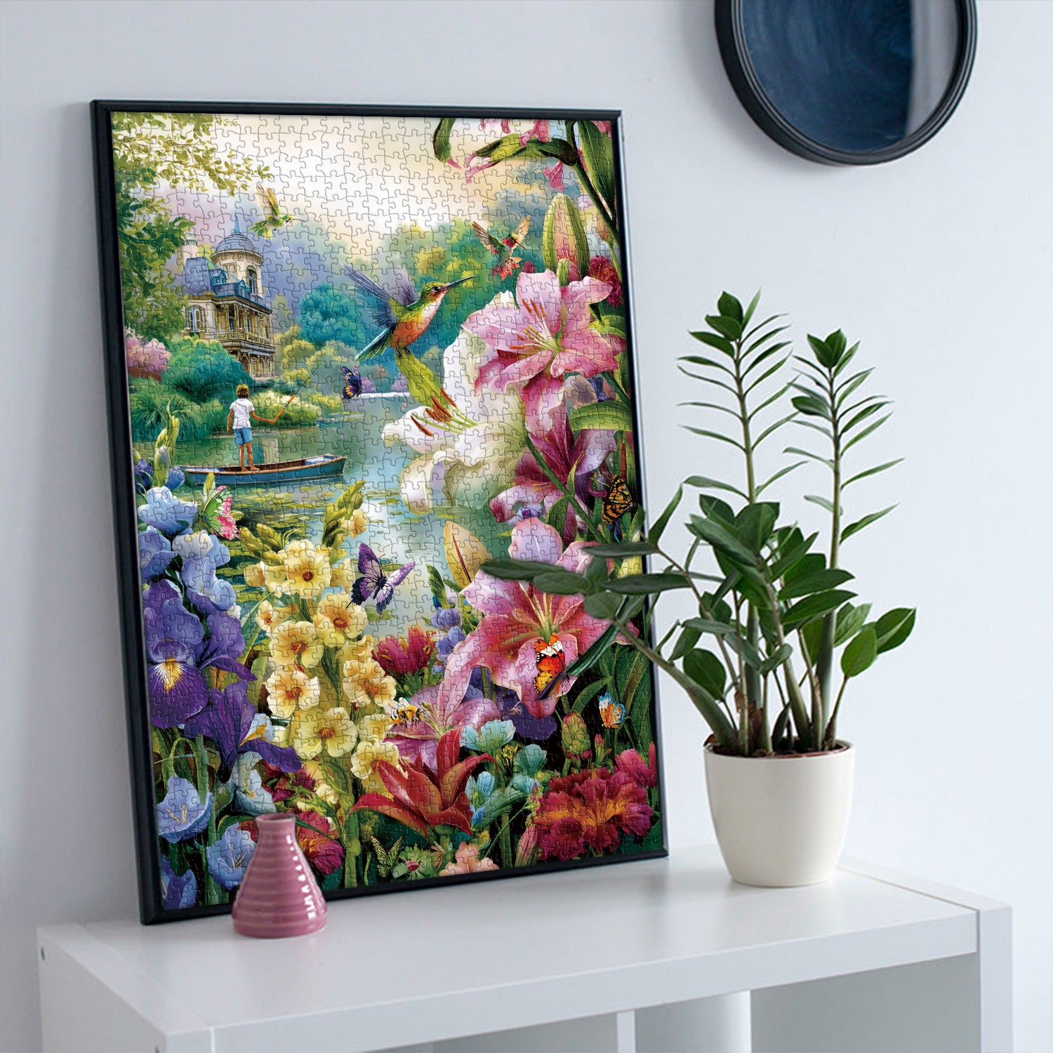 River Garden Jigsaw Puzzle 1000 Pieces