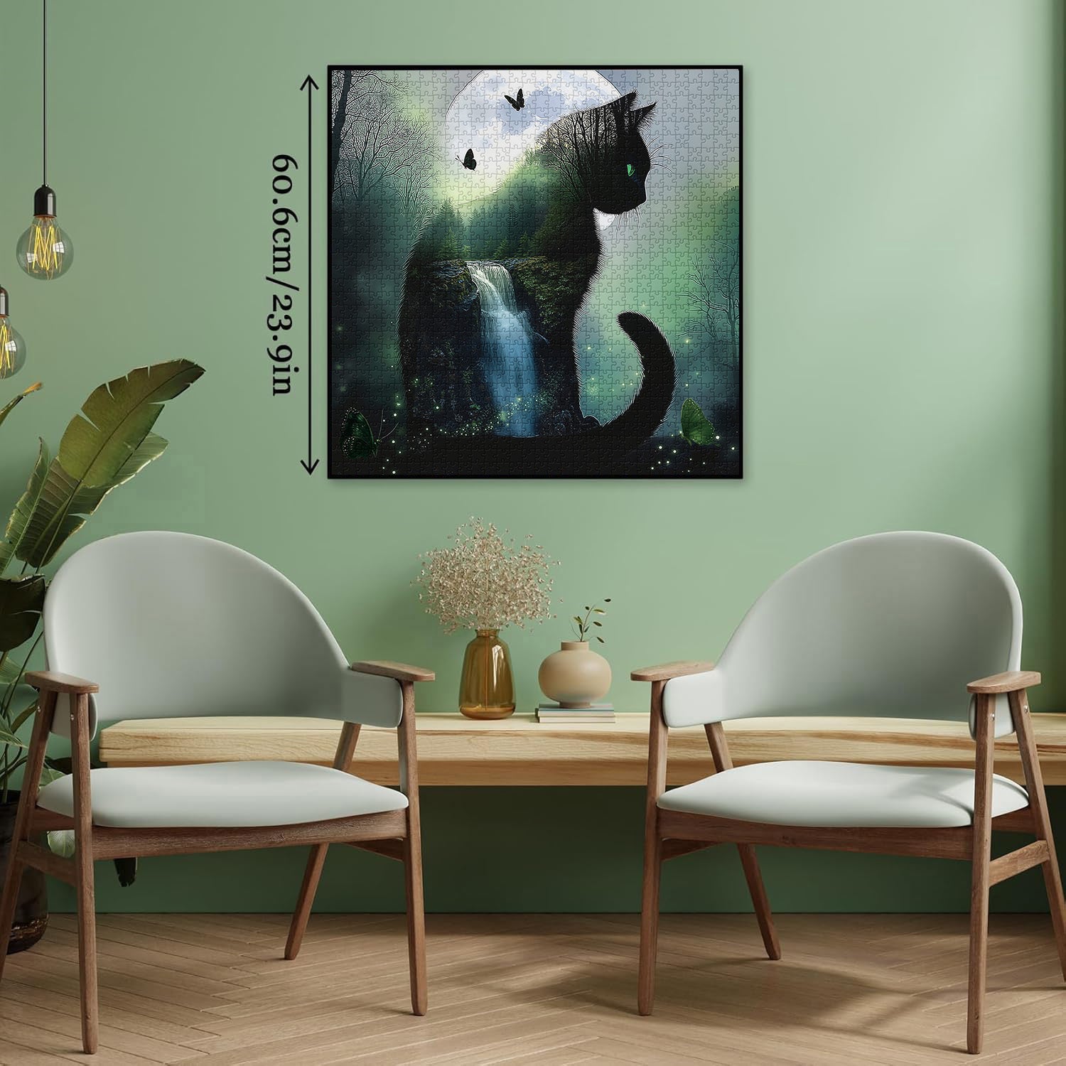 Forest Cat puzzle puzzle 1000 pezzi