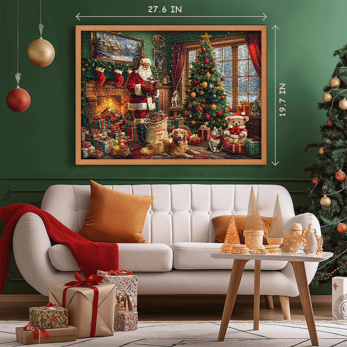 Casa di Natale puzzle puzzle 1000pcs