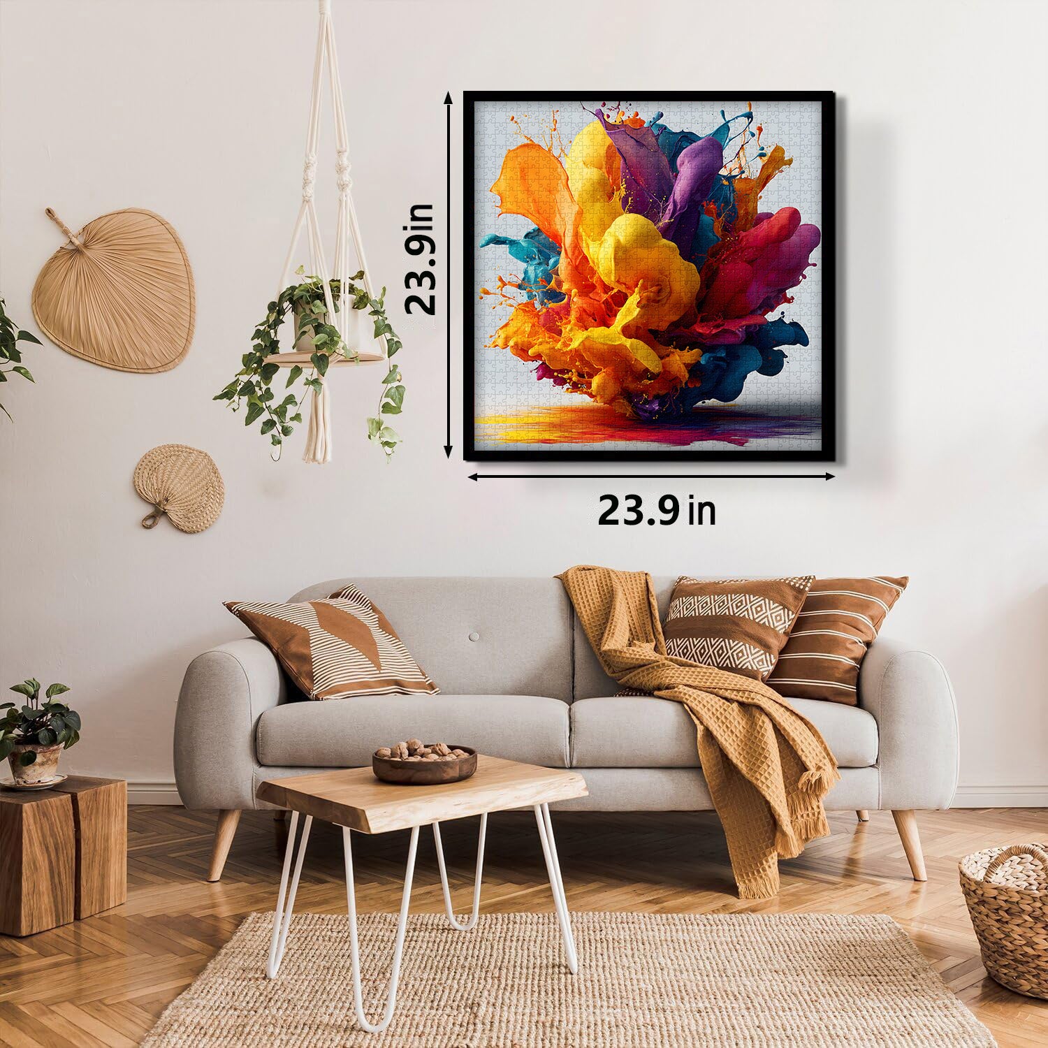 Pieci di puzzle a colpa a colori 1000 pezzi