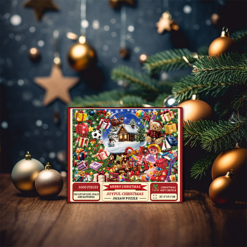 Gioioso puzzle natalizio puzzle 1000 pezzi