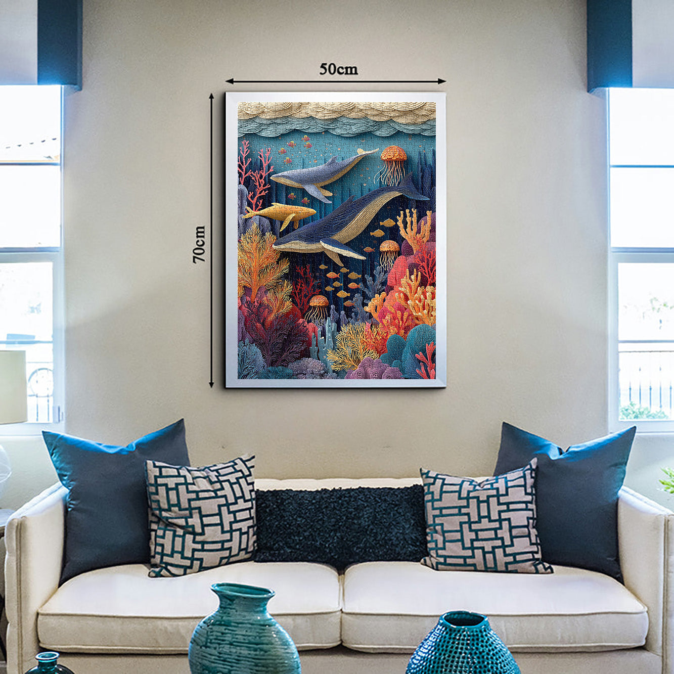 The Layered Sea Jigsaw Puzzle 1000 Pieces