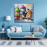 Winter Feathered Friends Jigsaw Puzzle 1000 Pieces