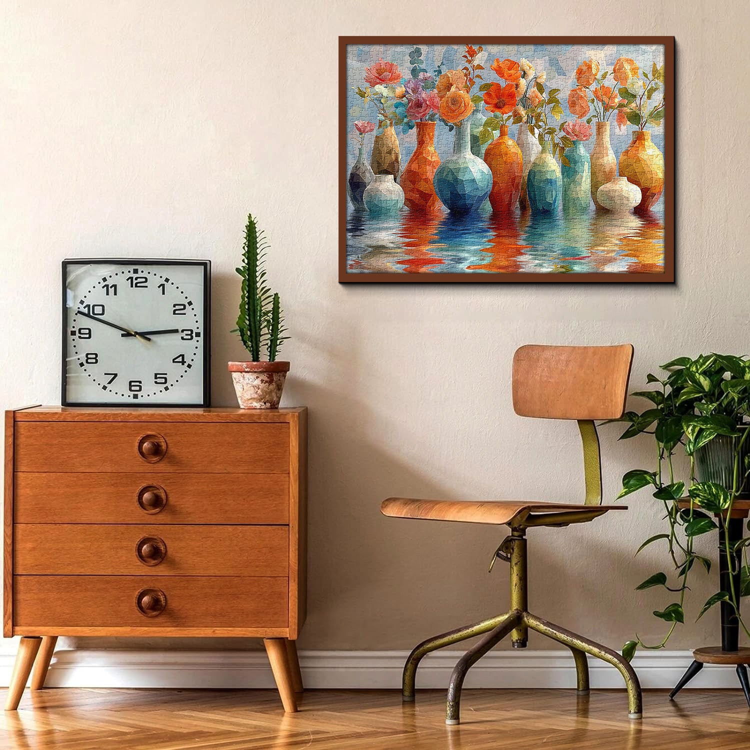 Vases colorées Puzzle 1000 pièces