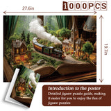 Attraverso le pagine puzzle puzzle 1000 pezzi