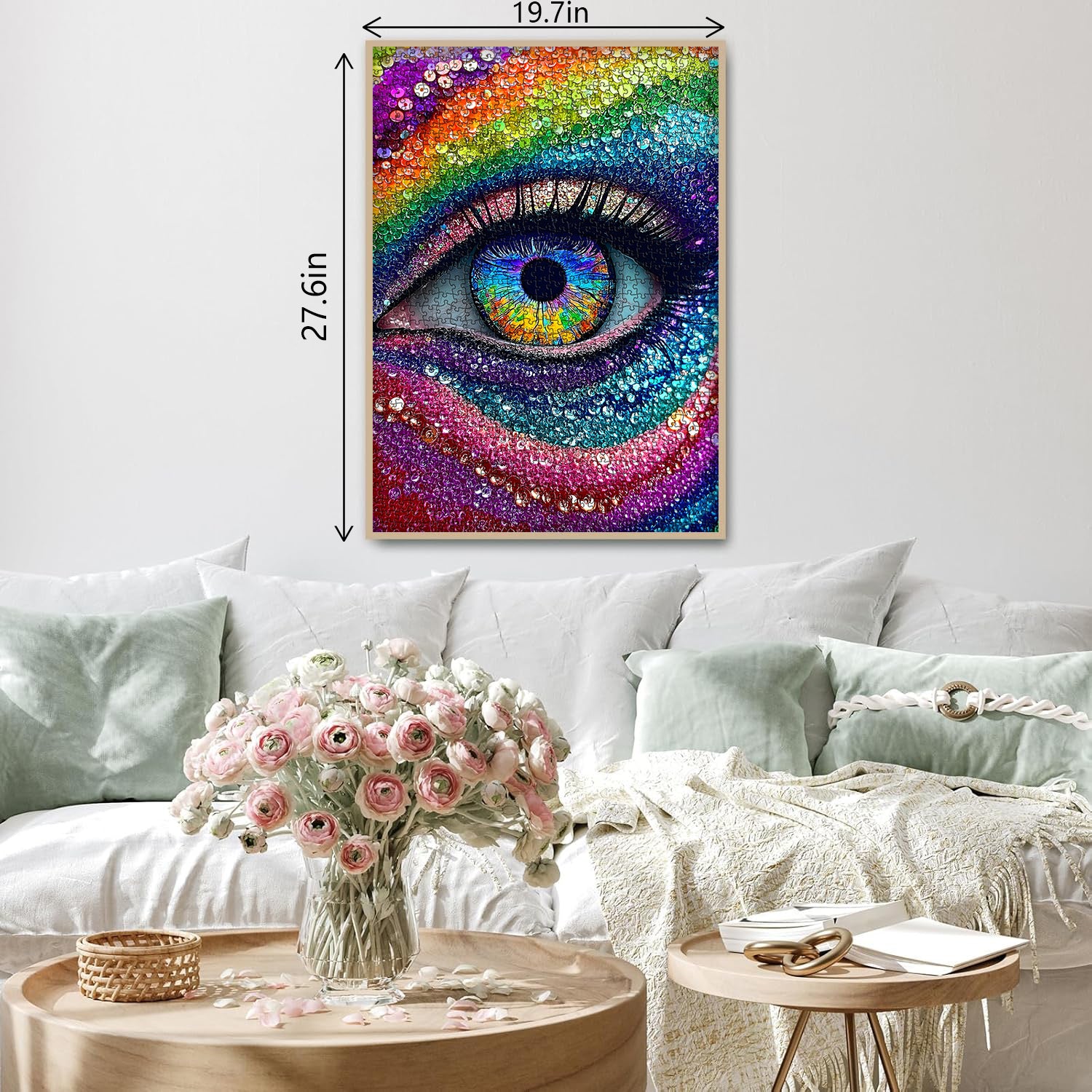 Puzzle Rainbow Eye 1000 pezzi