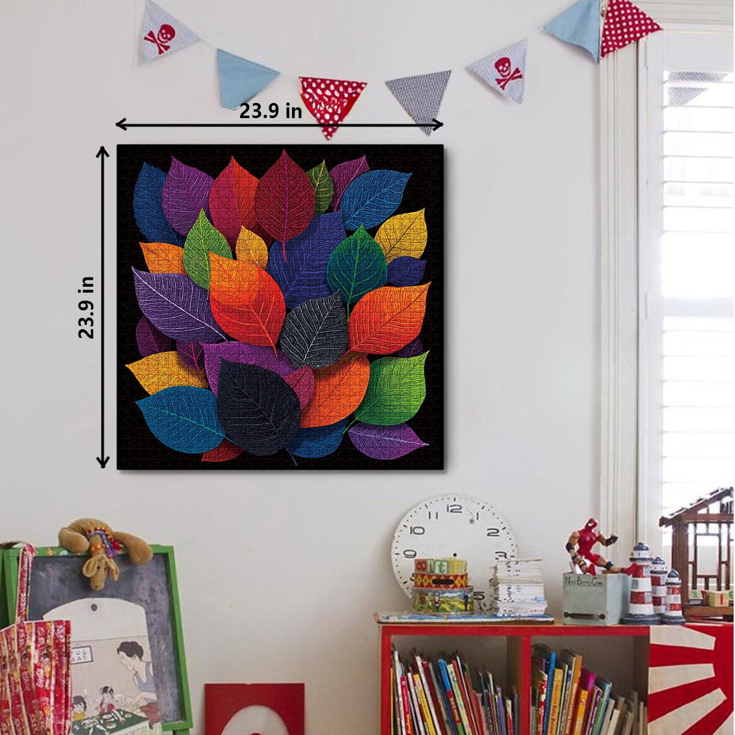 Bunte Blätter Puzzle 1000 Teile