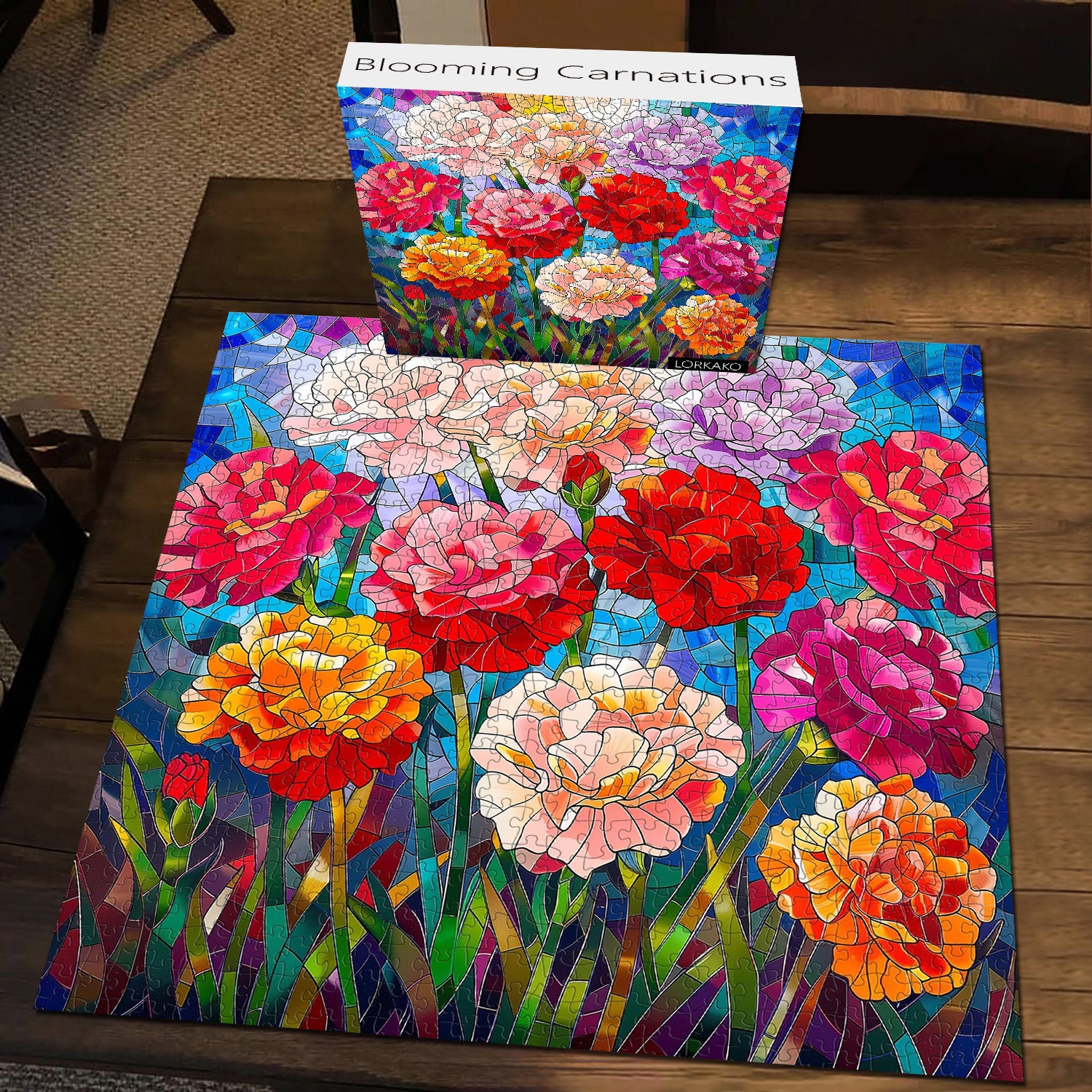 Blooming warnations puzzle 1000 pièces