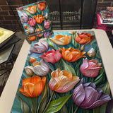 Puzzle en puzzle en tulipes 1000 pièces