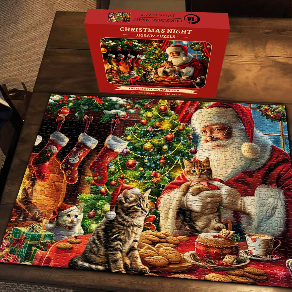 Puzzle notte di Natale puzzle 1000 pezzi