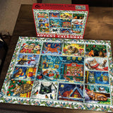 Capi di Natale puzzle puzzle 1000 pezzi