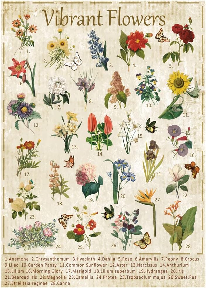 Puzzle de puzzle de fleurs vibrantes 1000 pièces