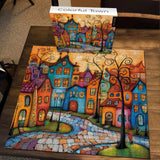 Puzzle città colorate puzzle 1000 pezzi