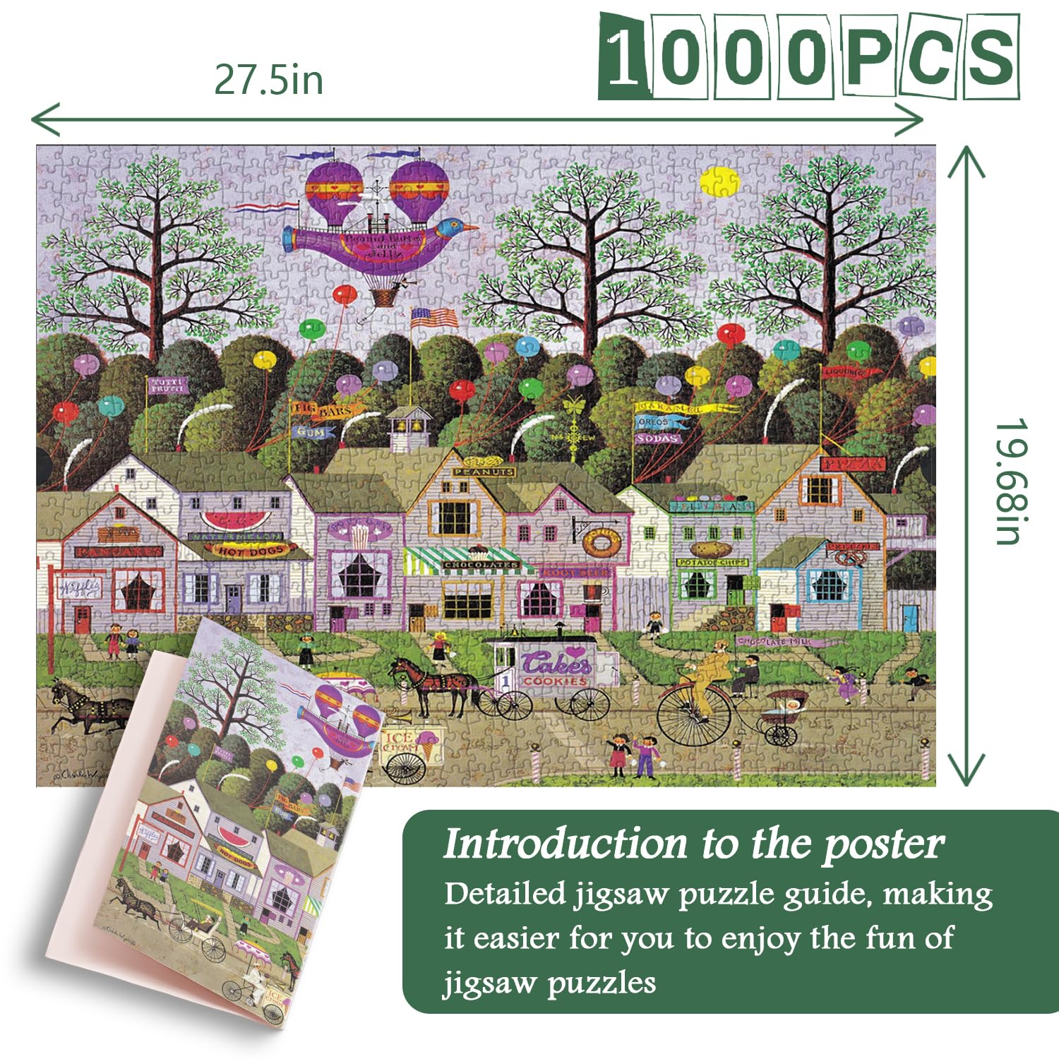 Putifondi di confezione da puzzle 1000 pezzi