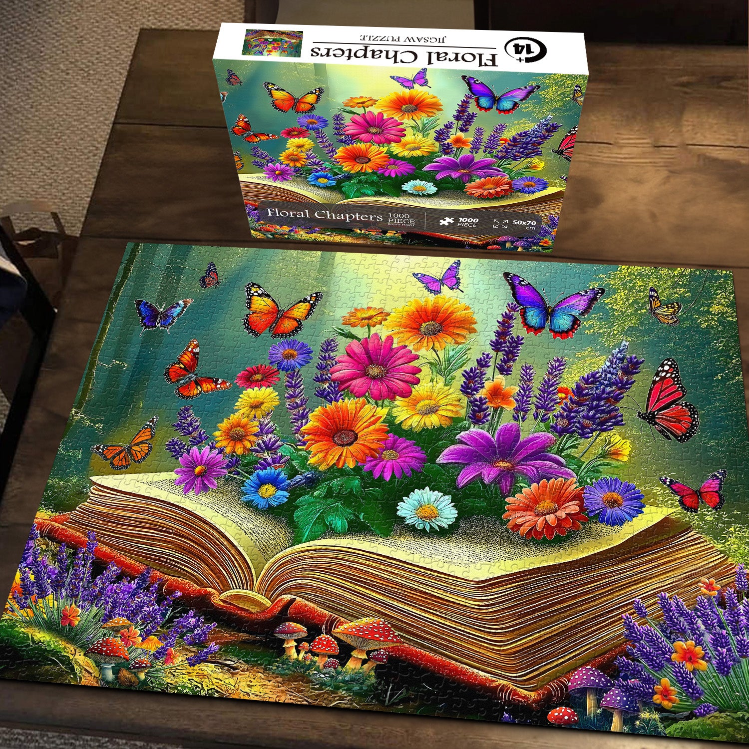 Capitoli floreali puzzle puzzle 1000 pezzi