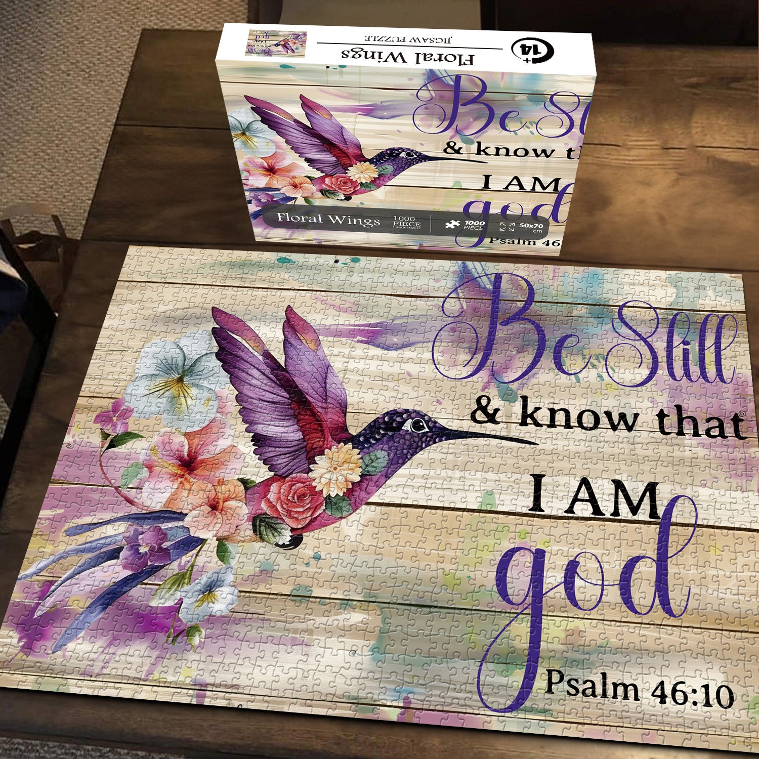 Floral Wings Jigsaw Puzzles 1000 Pieces
