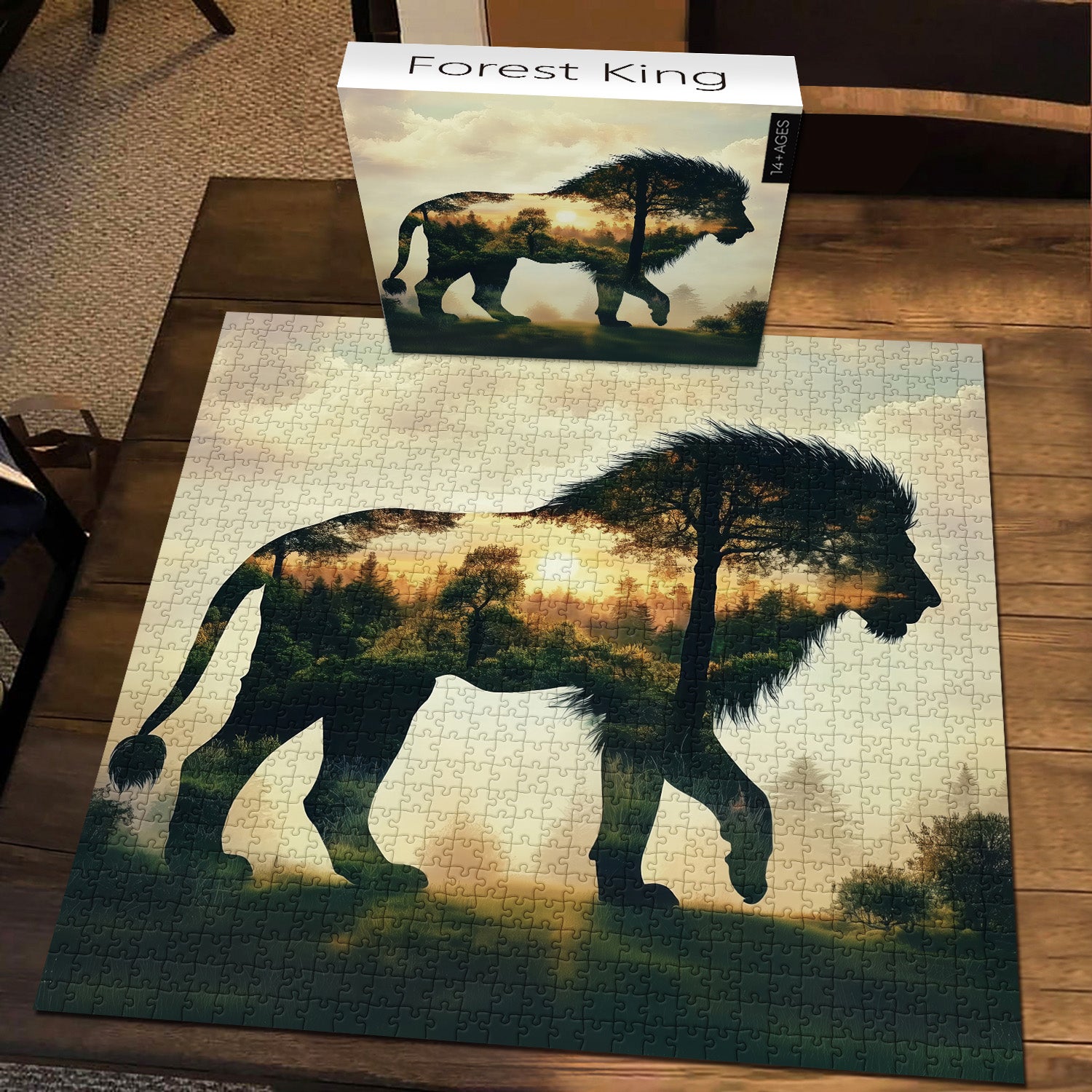 Forest King Jigsaw Puzzle 1000 pezzi