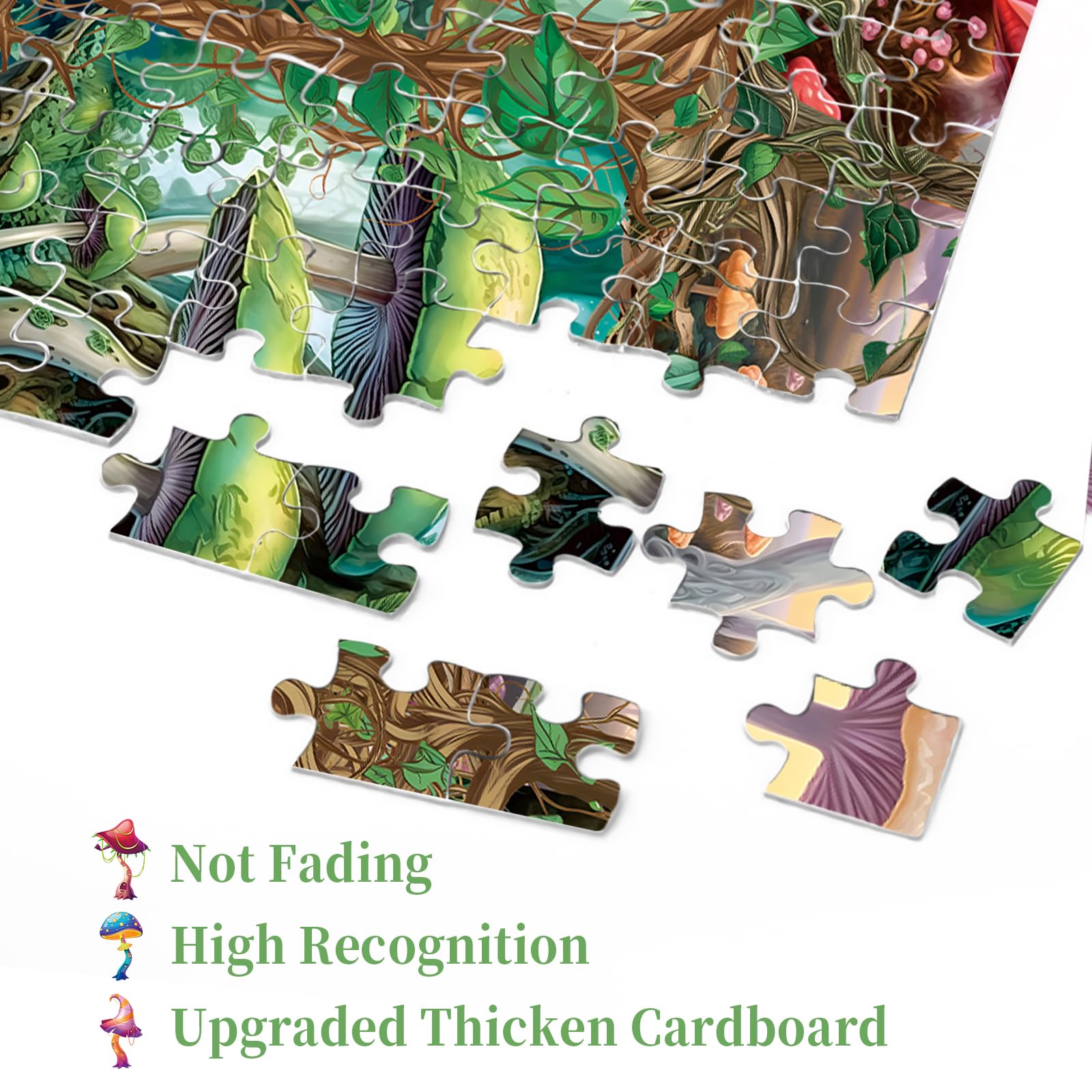 Verzauberte Pilzpuzzle 1000 Stücke
