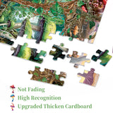 Verzauberte Pilzpuzzle 1000 Stücke
