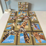 Pieci di puzzle per giraffe divertenti 1000 pezzi