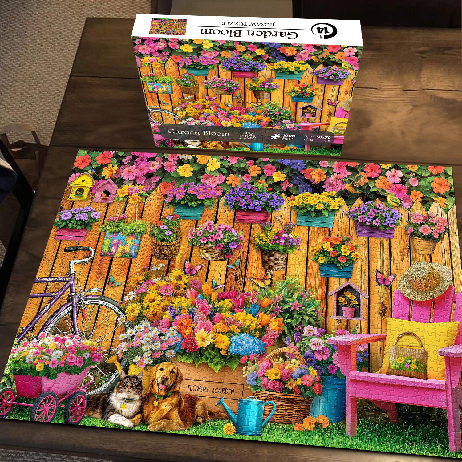 Garden Bloom puzzle puzzle 1000 pezzi