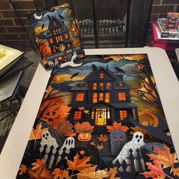 Rompecabezas fantasmales Manor Puzzle 1000 Piezas