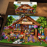 Gnome Garden Delight Jigsaw puzzle 1000 pezzi