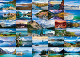 Lago paesaggio paesaggio puzzle 1000 pezzi