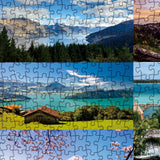 Lago paesaggio paesaggio puzzle 1000 pezzi