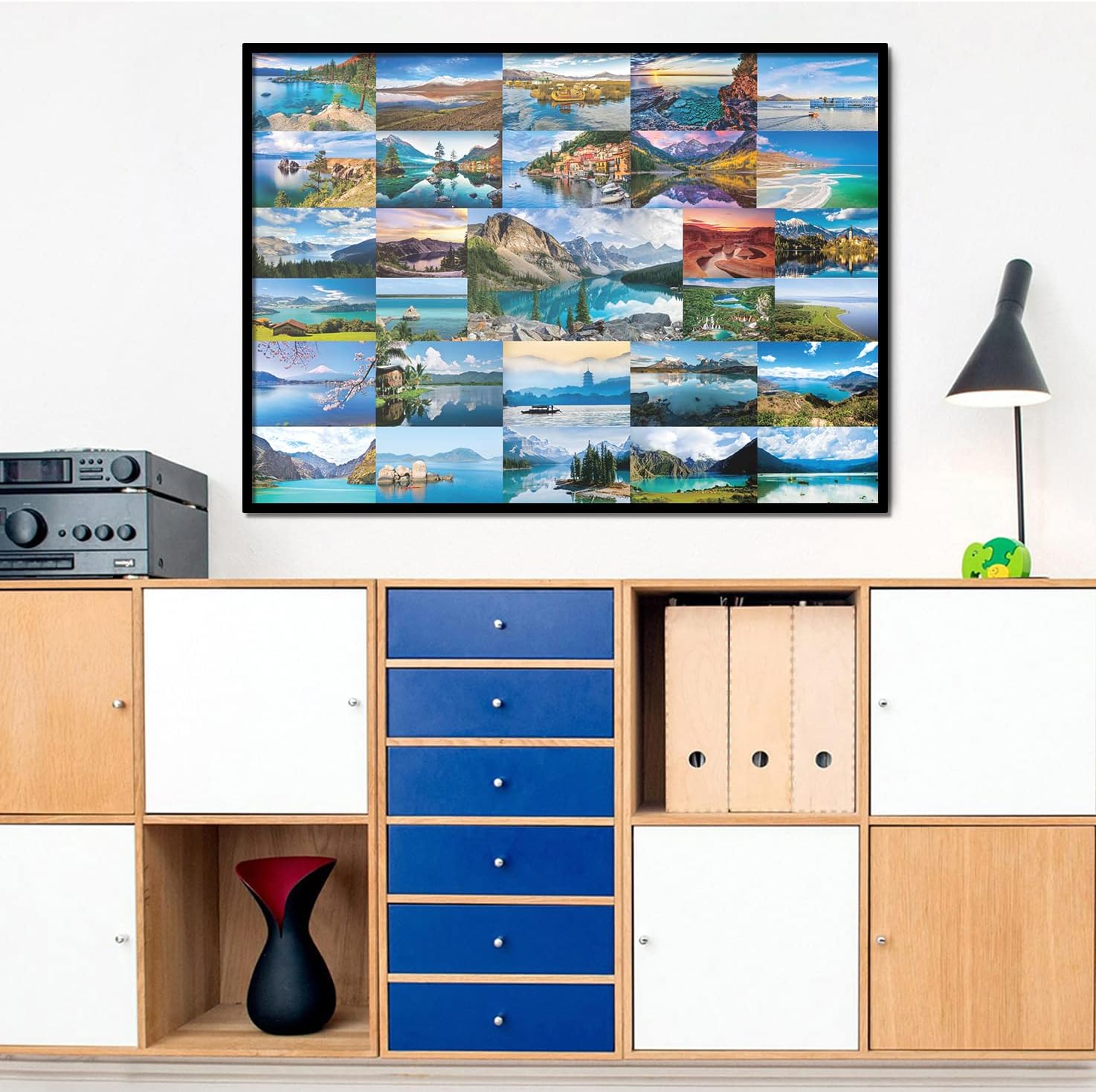 Lago paesaggio paesaggio puzzle 1000 pezzi