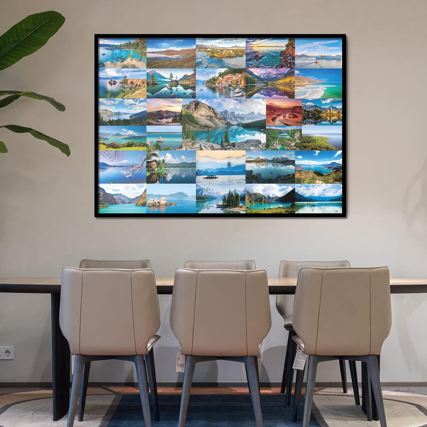 Lago paesaggio paesaggio puzzle 1000 pezzi