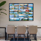 Lago paesaggio paesaggio puzzle 1000 pezzi