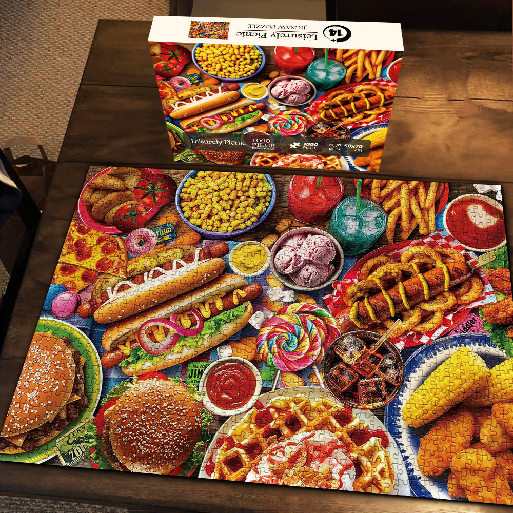 Puzzle puzzle da picnic 1000 pezzi