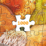 Buntes Pilzpuzzle 1000 Stücke