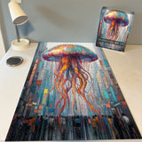 Puzzle puzzle di jellyfish neon 1000 pezzi