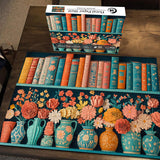 Puzzle puzzle per scaffali di carta floreale 1000 pezzi