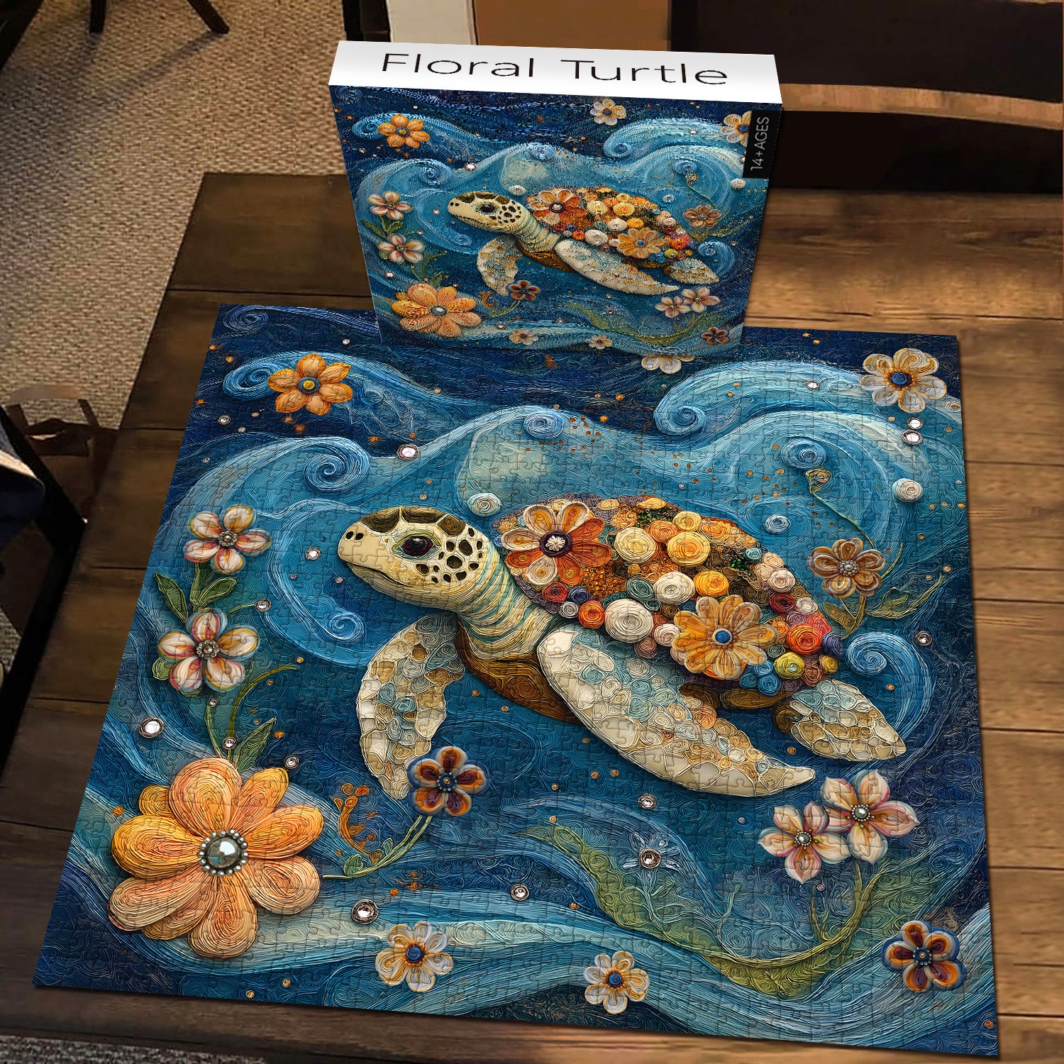Puzzle puzzle di totali floreali 1000 pezzi